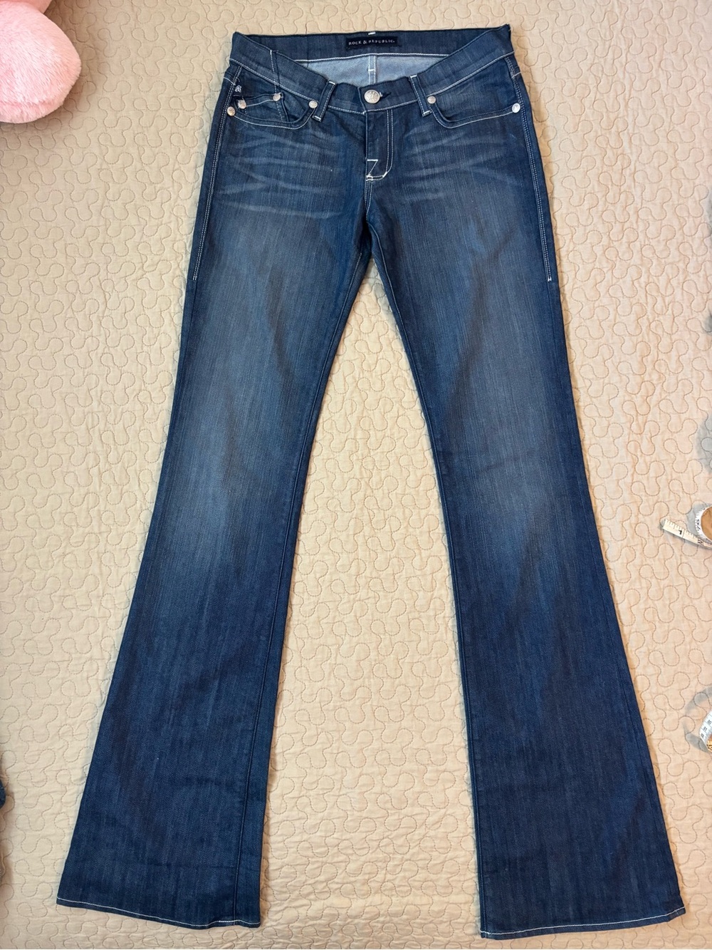 Rock & Republic Dark Blue Flare Jeans